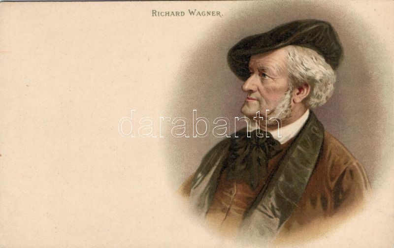 Richard Wagner, litho
