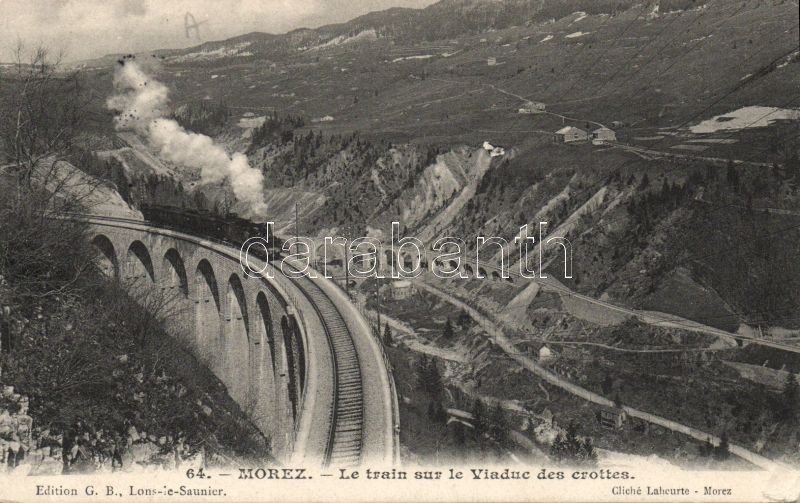 Morez, Train on the Viaduct