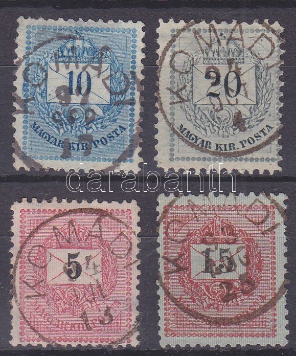 4 different stamps 