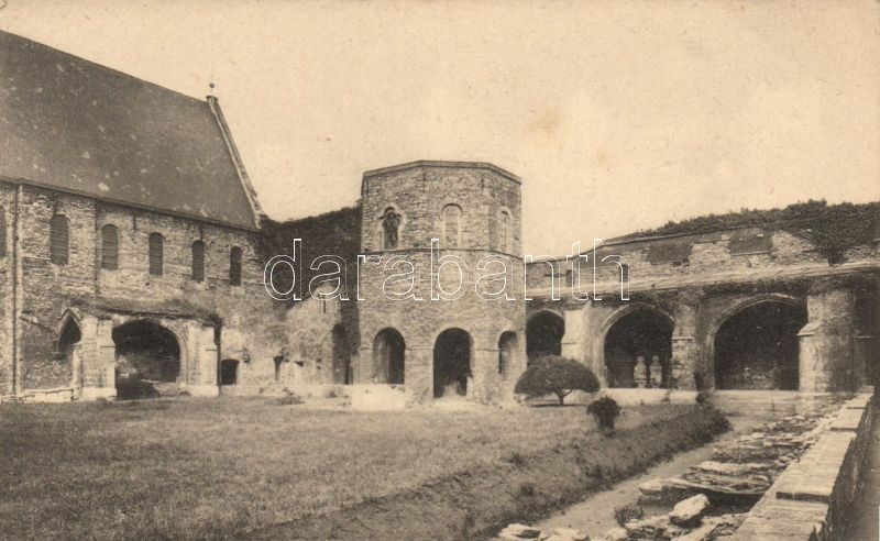 Ghent, Gand; Ruines de l'Abbaye Saint Bavon / abbey ruins
