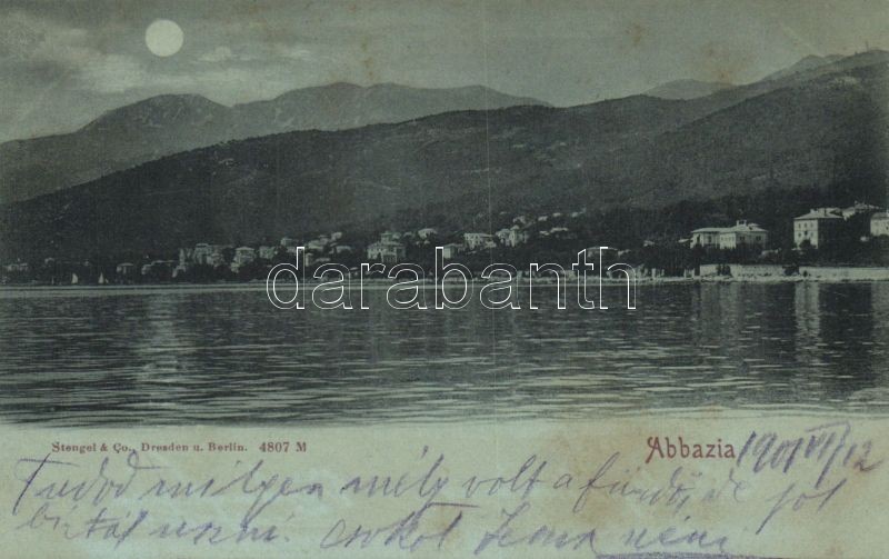 Abbazia at night