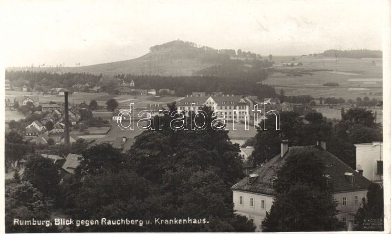 Rumburk, Rumburg; Rauchberg, Krankenhaus / hospital
