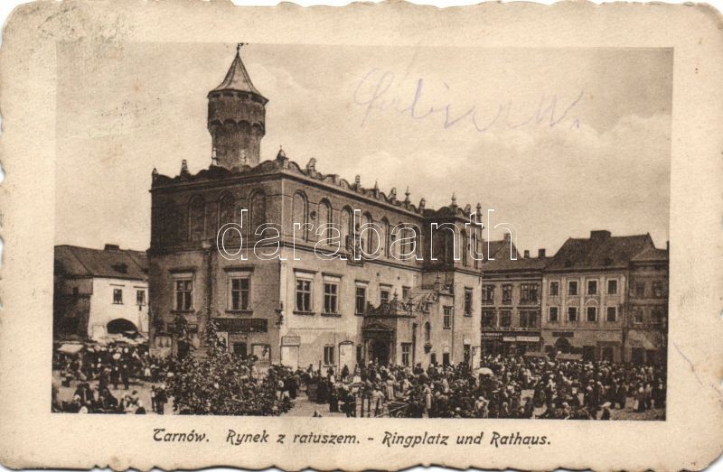 Tarnów, Rynek, Ratuszem / square, town hall
