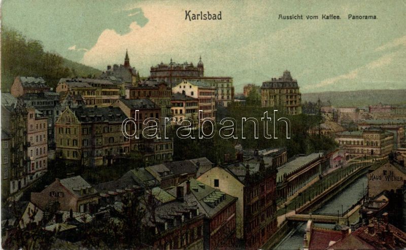 Karlovy Vary, Karlsbad; Haus Wiener