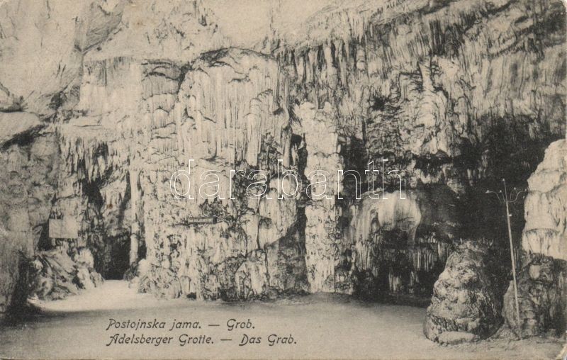 Postojnska jama, Adelsberger Grotte; Grob / cave, grave