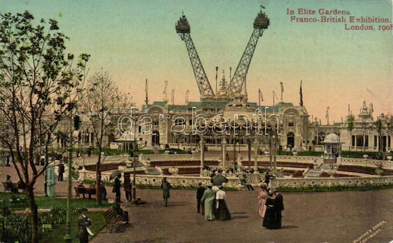 1908 London, Elite Gardens, Franco-British Exhibition