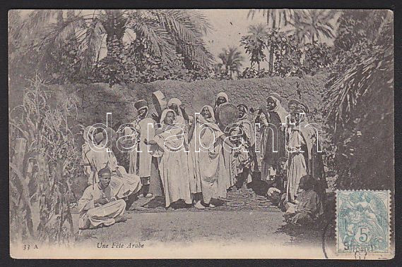 Arabian celebration, Arab ünnepség, zenélés