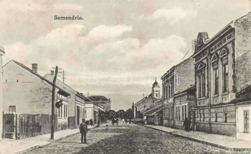 Smederevo, Semendria; street, Szendrő, utca