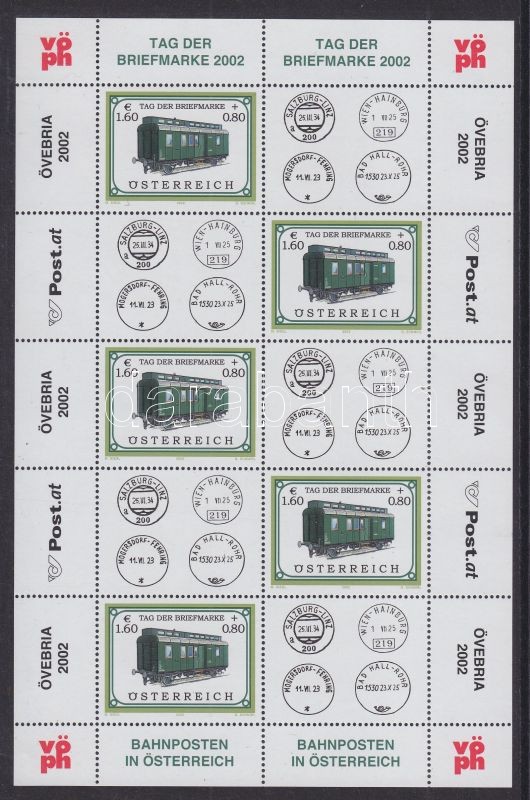 Tag der Briefmarke Kleinbogen, Bélyegnap kisív, Stamp day mini sheet