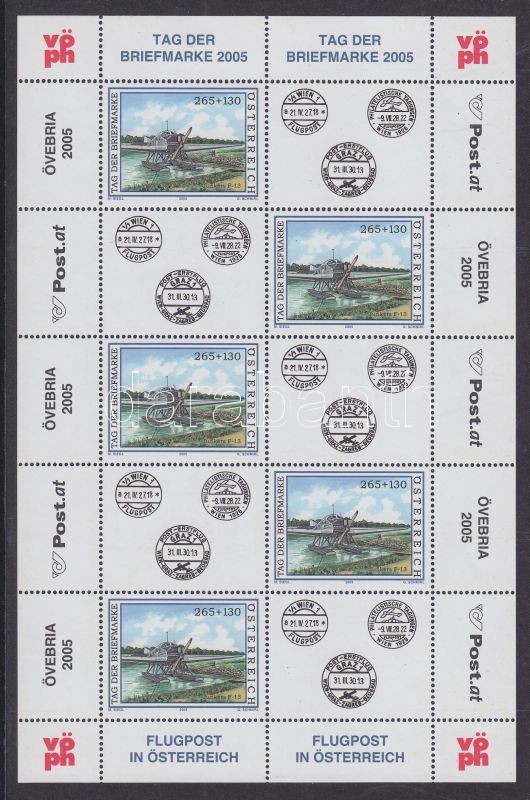 Bélyegnap kisív, Stamp day mini sheet, Tag der Briefmarke Kleinbogen