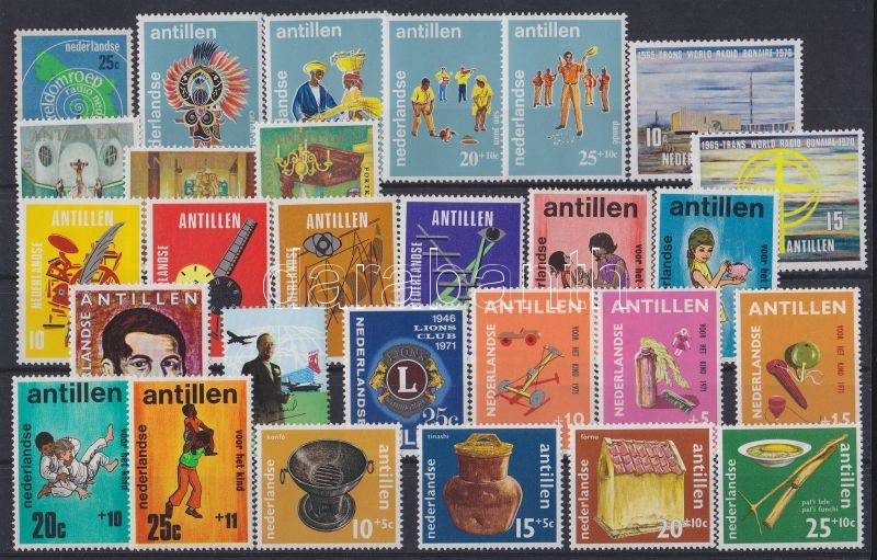 1969-1971 28 different stamps, 1969-1971 28 klf bélyeg, 1969-1971 28 vereschiedene Marken