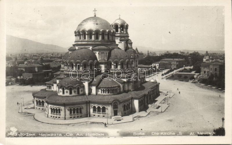 Sofia, Kirche St. Al. Nevsky / church