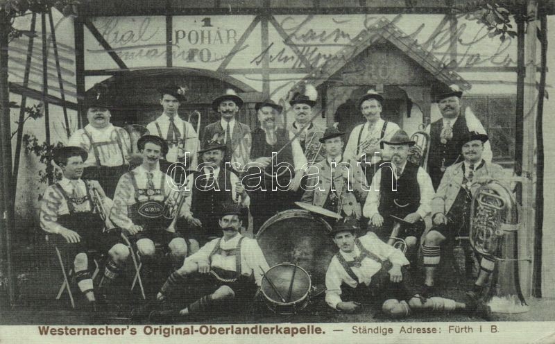 Westernacher's Original-Oberlandlerkapelle / men folk music choir