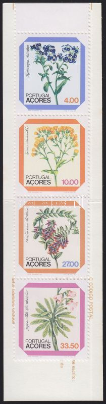 Flowers stamp-booklet, Virágok bélyegfüzet