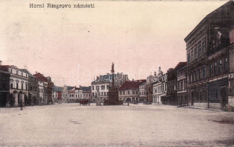 Litomysl, Horní Riegrovo námestí / square