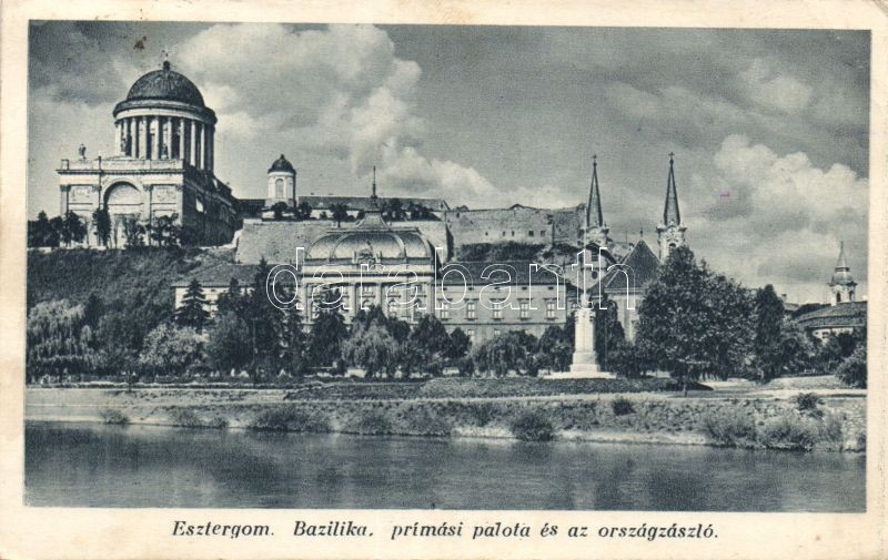 Esztergom, Bazilika, Prímási palota, Országzászló