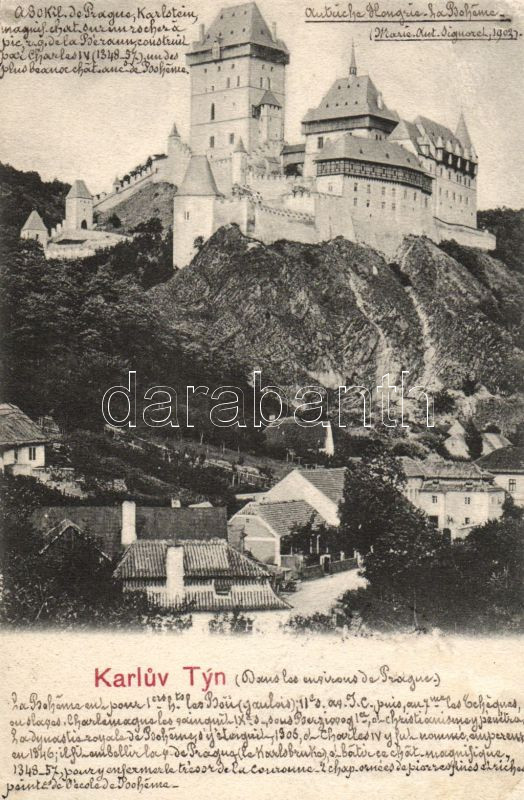 Karlstejn (Karluv Tyn) castle