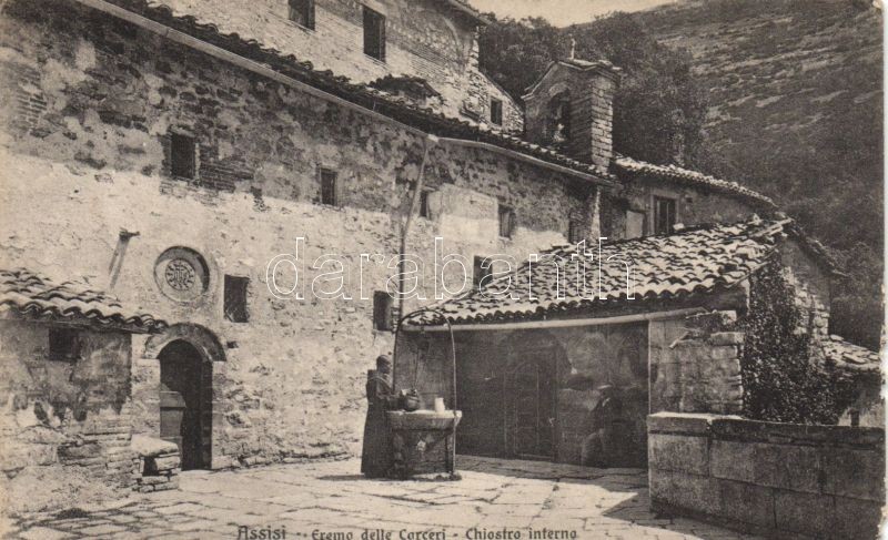 Assisi cloister interior