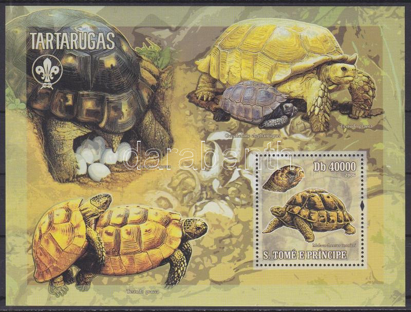 Turtles, scout block, Teknősök, cserkész blokk, Schildkröten Block