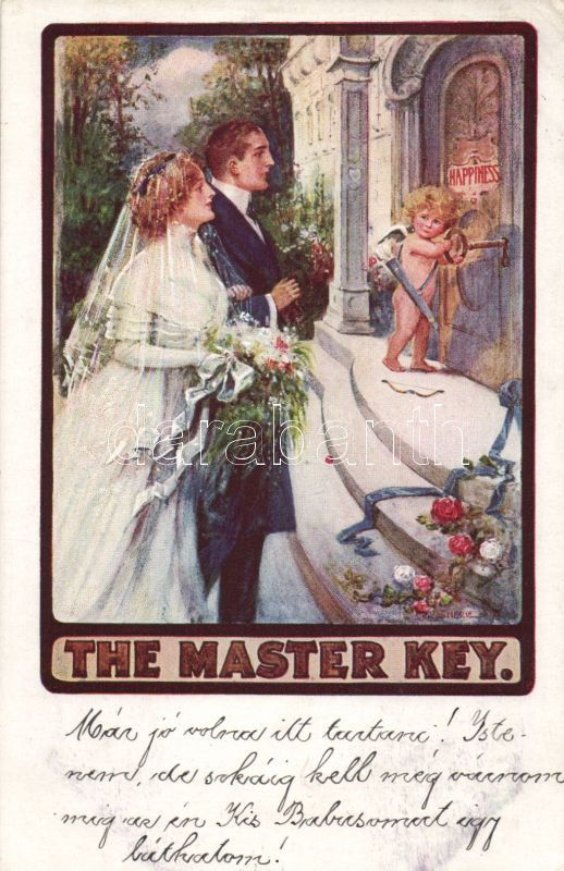 The master key, wedding couple, Artcolor No. 751., Házaspár, esküvő, Artcolor No. 751.