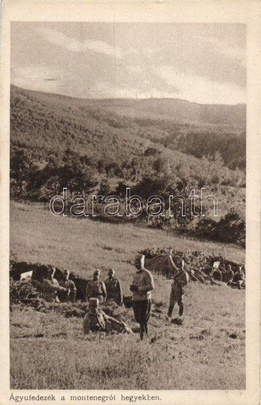 Cannon Coverage in the Montenegrin mountains, Ágyúfedezék a montenegrói hegyekben 'Érdekes Újság' kiadása