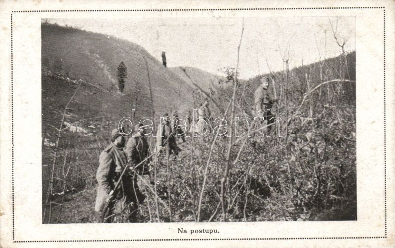 Na Postupu / Czech military, soldiers in process, Cseh katonatisztek akcióban