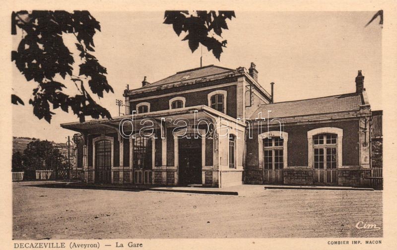 Decazeville railway station