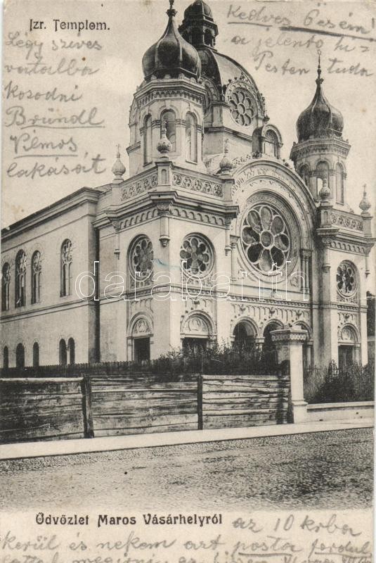 Marosvásárhely synagogue, Marosvásárhely zsinagóga