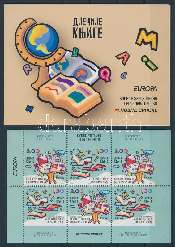 Europa CEPT Kinderbücher Markenheftchen, Europa CEPT Gyermekkönyvek bélyegfüzet, Europa CEPT Children's books stamp-booklet