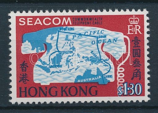 Telefonkapcsolat (SEACOM), SEACOM Commonwealth telephone cable, Telefonverbindung Hongkongs mit dem SEACOM-Kabel