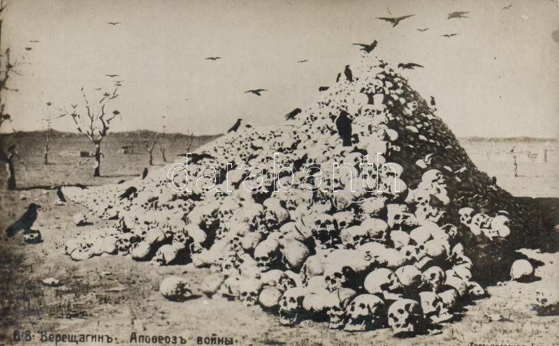 Skulls s: Vasily Vereshchagin, Koponyák s: Vasily Vereshchagin