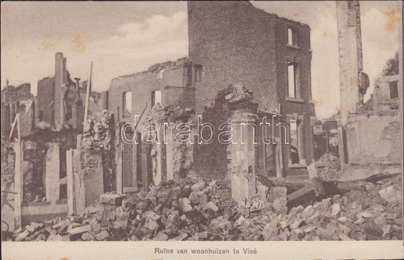 Visé, WWI destroyed house