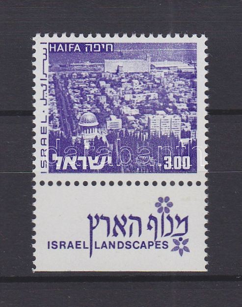 Freimarke mit Tab, Forgalmi tabos bélyeg, Definitive stamp with tab