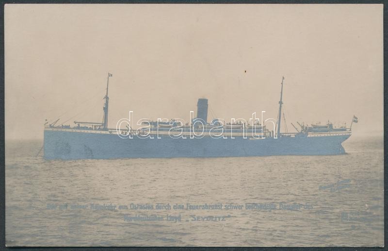 SS Seydlitz, a once badly damaged ship of the Norddeutscher Lloyd