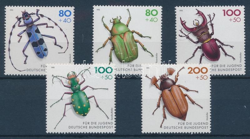 Az ifjúságnak: veszélyeztetett bogarak sor, For the youth: endangered beetles set, Jugend: Gefährdete Käfer Satz