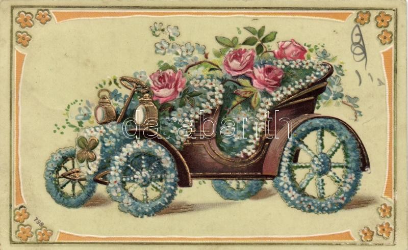 Floral automobile, Virágos automobil