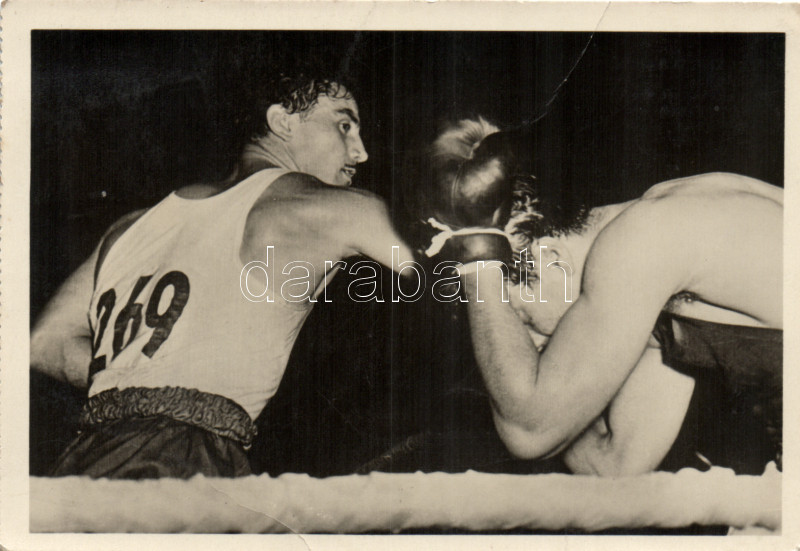 Papp László, boxing olympic champion, Papp László, olimpiai bajnok, ökölvívó mérkőzés