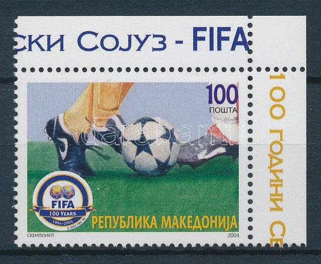 100 éves a FIFA ívsarki, 100th anniversary of FIFA margin corner