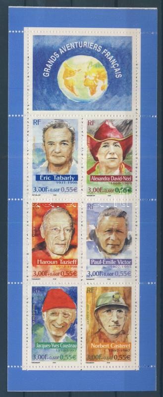 Adventurers stamp-booklet, Kalandorok bélyegfüzet
