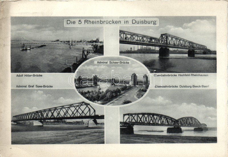 Duisburg bridges