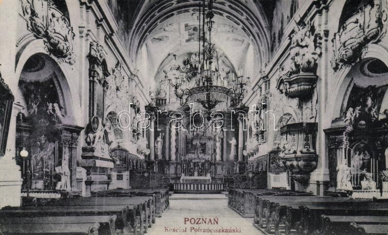 Poznan, Posen; church interior