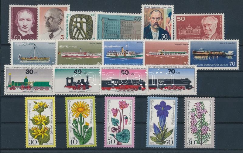 20 klf bélyeg, teljes sorok vagy önálló bélyegek, 20 different stamps, complete sets + stamps