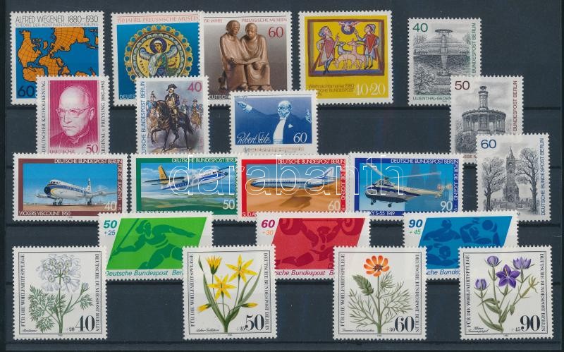 21 klf bélyeg, teljes sorok vagy önálló bélyegek, 21 different stamps, complete sets + stamps