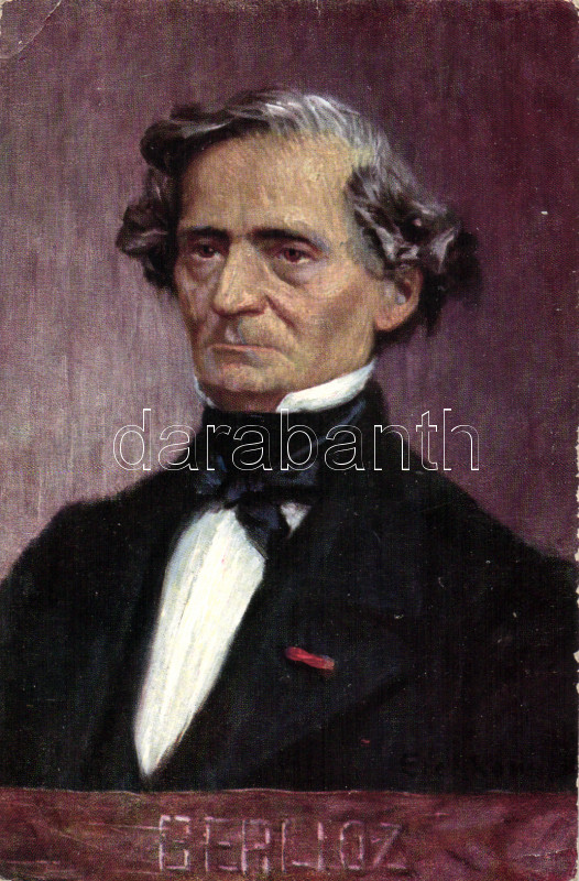 Berlioz, artist signed, Berlioz, művész aláírásával