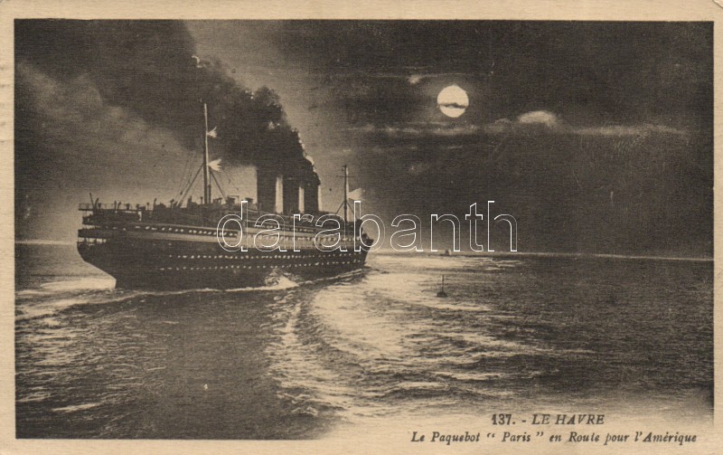 SS Paris, Le Havre