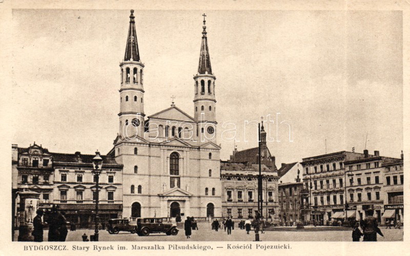 Bydgoszcz, Old Town square, church