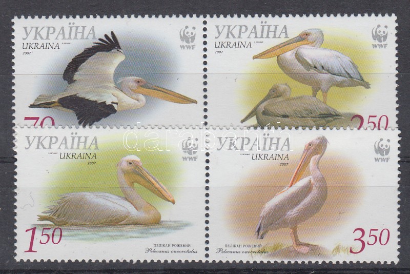 WWF Rózsaszín pelikán, WWF Pink pelican