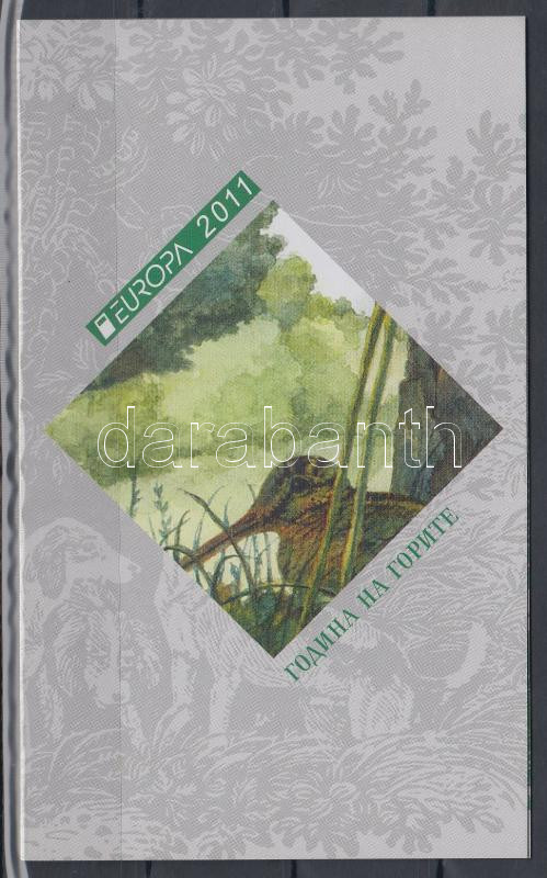 Europa CEPT Forest stamp-booklet, Europa CEPT Erdők bélyegfüzet