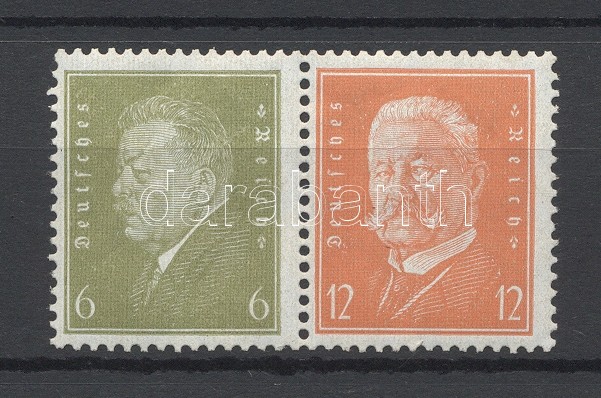 stamps from stamp booklet, Füzetösszefüggés