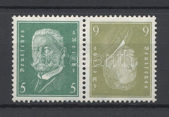 Füzetösszefüggés, stamps from stamp booklet